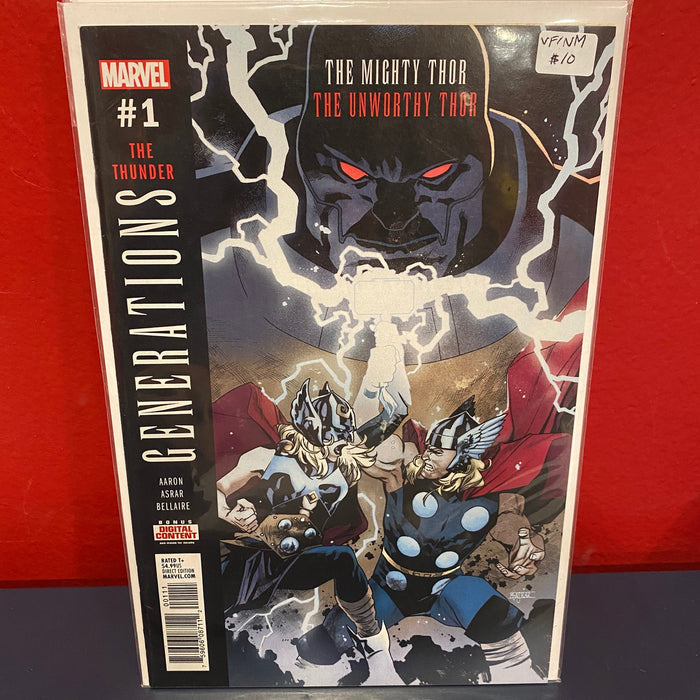 Generations: The Unworthy Thor & The Mighty Thor #1 - VF/NM