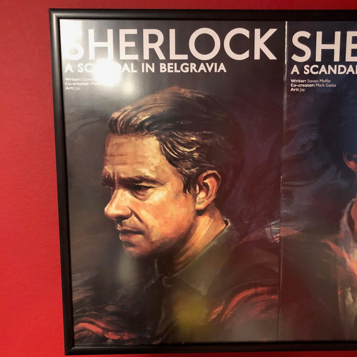 Sherlock: A Scandal in Belgravia - Framed Variant Cover Set - NM