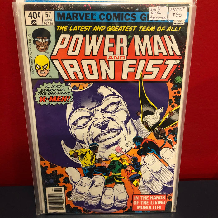 Power Man And Iron Fist, Vol. 1 #57 - Early X-Men Appearance - FN/VF