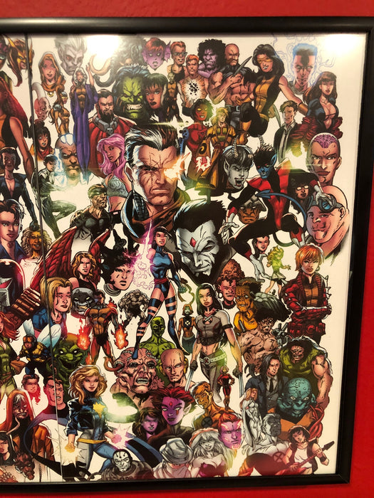 Every Mutant Ever 6 Issue Connecting Cover Set Framed