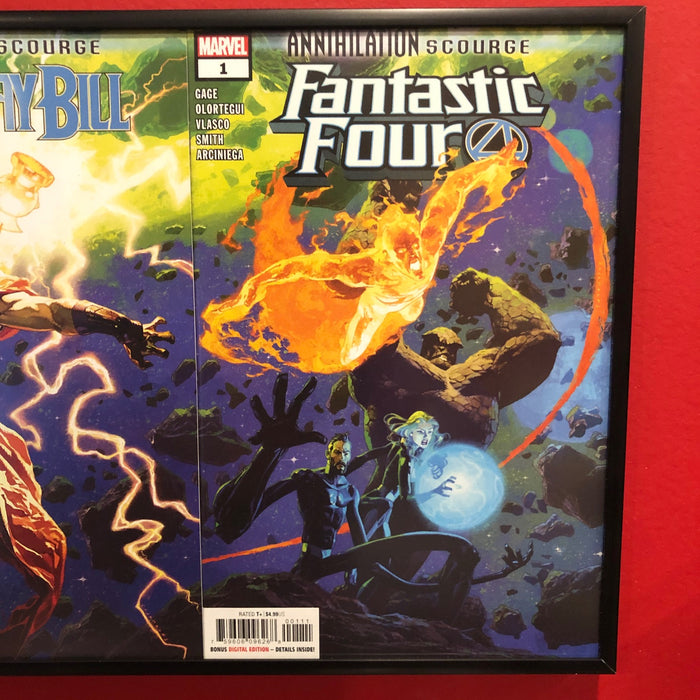 Annihilation Scourge Connecting Cover Set Framed