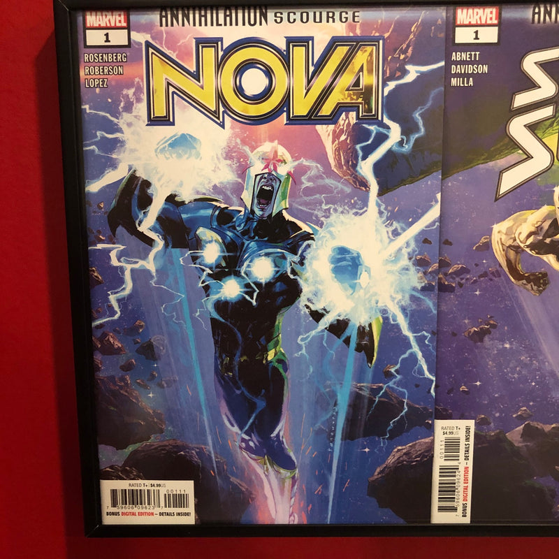 Annihilation Scourge Connecting Cover Set Framed