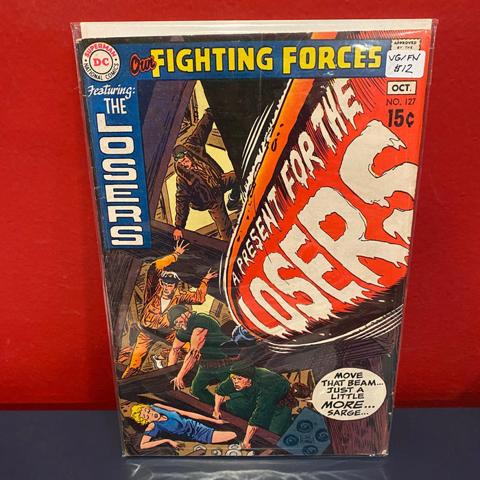 Our Fighting Forces #127 - VG/FN