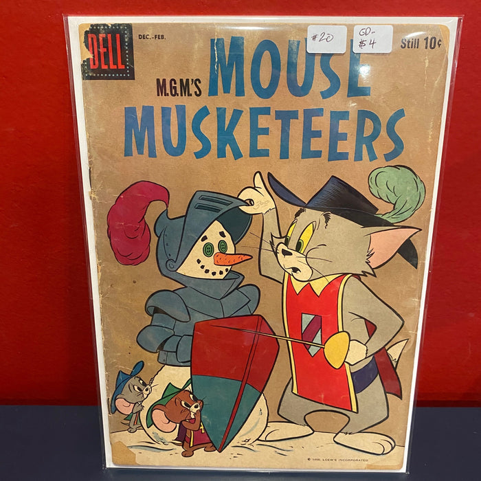 M.G.M.'s Mouse Musketeers #20 - GD+