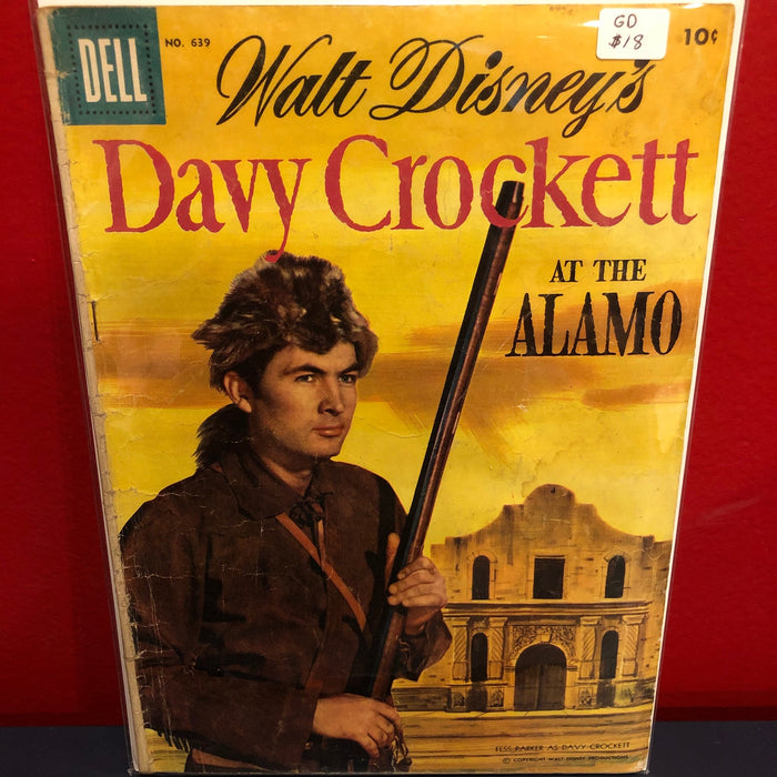 Four Color Series II #639 - Davy Crockett at the Alamo - GD