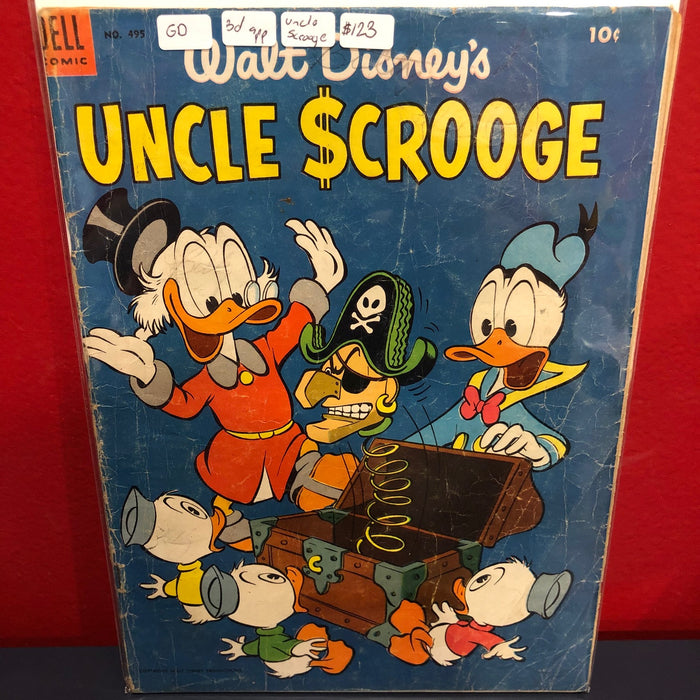 Four Color Series II #495 - 3d Uncle Scrooge - GD