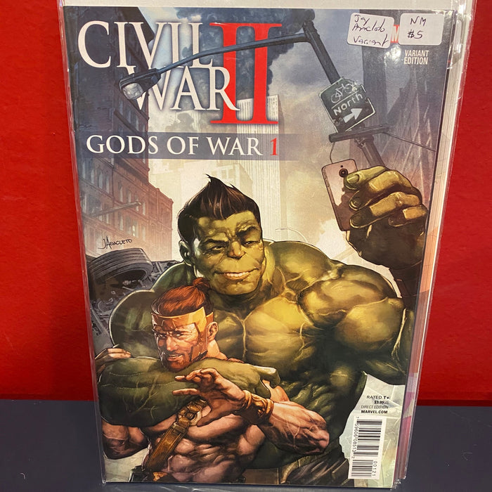 Civil War II: Gods Of War #1 - Jay Anacleto Variant - NM