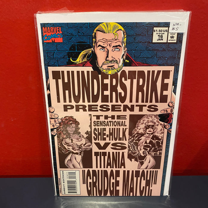 Thunderstrike, Vol. 1 #16 - NM-