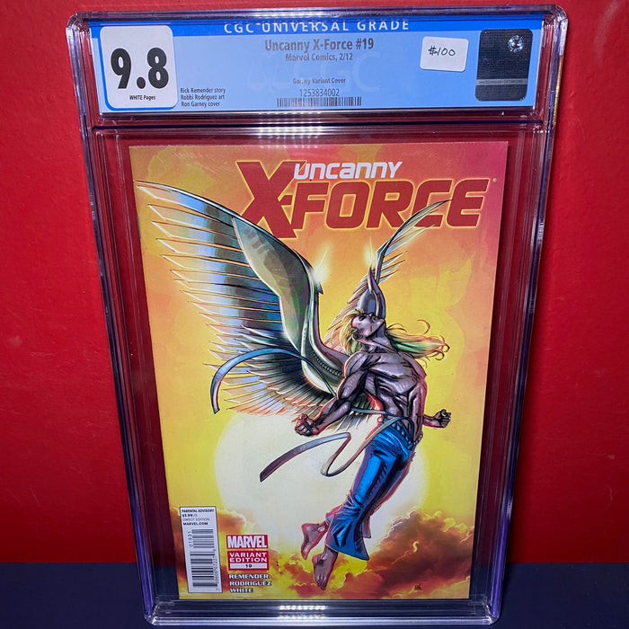 Uncanny X-Force, Vol. 1 #19 - Garney Variant - CGC 9.8