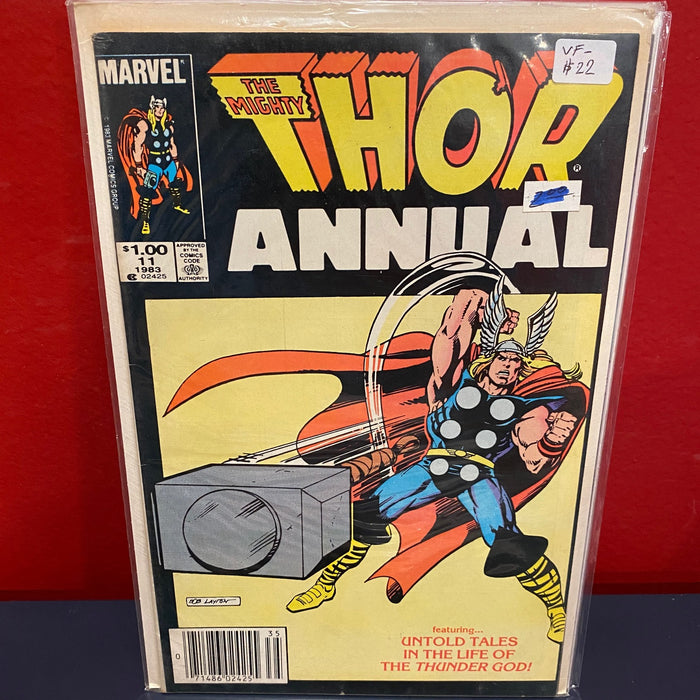 Thor Annual, Vol. 1 #11 - VF-