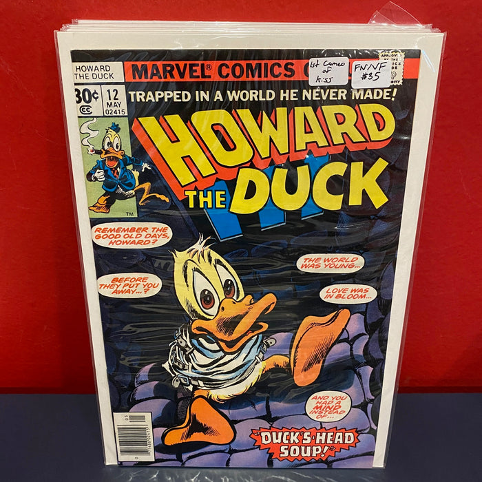 Howard the Duck, Vol. 1 #12 - 1st Cameo of KISS in Comics - FN/VF