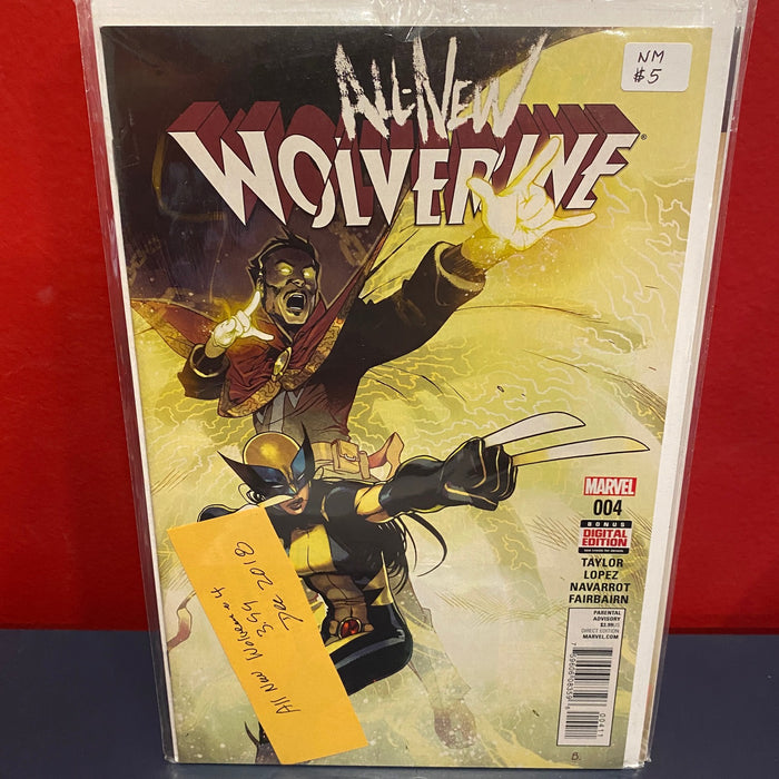 All-New Wolverine #4 - NM