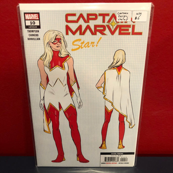 Captain Marvel, Vol. 11 #10 - Carmen Nunez Carnero Variant - NM