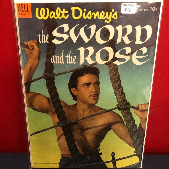 Four Color Series II #505 - The Sword and the Rose - GD/VG