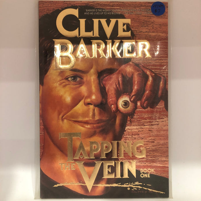 Clive Barker's: Tapping The Vein #1 - VF/NM