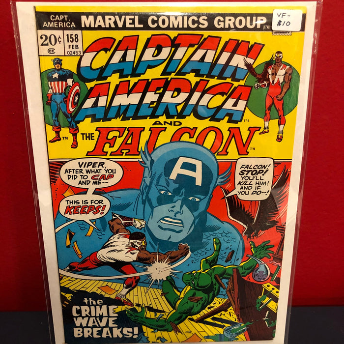 Captain America, Vol. 1 #158 - VF-
