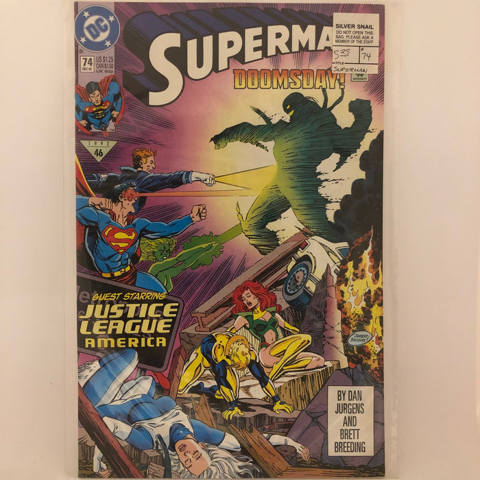 Superman, Vol. 2 #74A - 1st Print - VF/NM