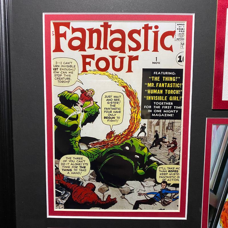 Framed Stan Lee Collage - 28" X 30"