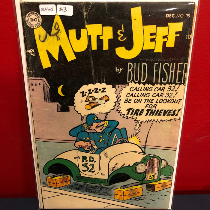 Mutt and Jeff #75 - GD/VG