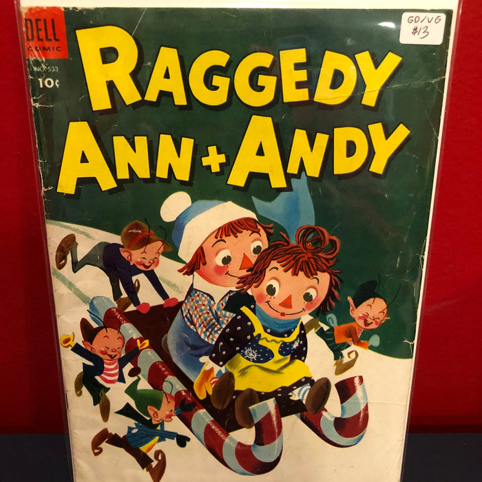 Four Color Series II #533 - Raggedy Ann & Andy - GD/VG