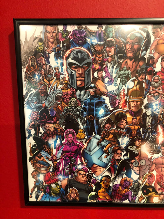 Every Mutant Ever 6 Issue Connecting Cover Set Framed