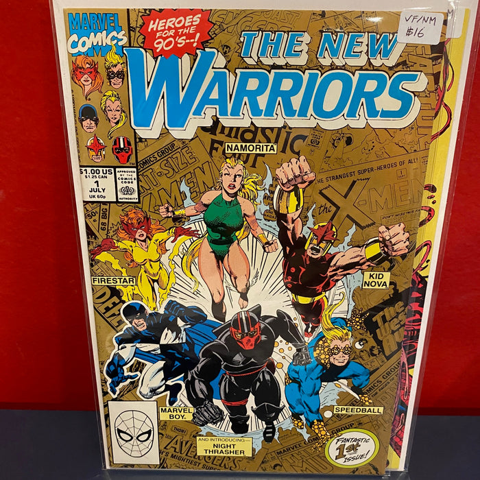 New Warriors, The Vol. 1 #1 - 2nd Print - VF/NM