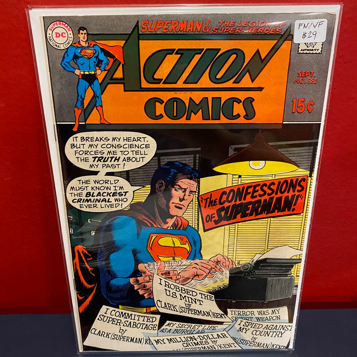 Action Comics, Vol. 1 #380 - FN/VF
