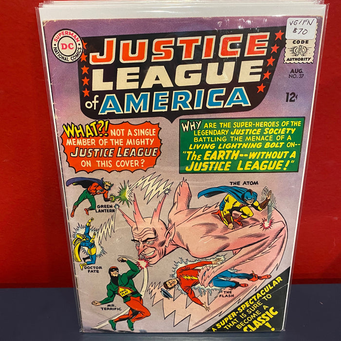 Justice League of America, Vol. 1 #37 - VG/FN