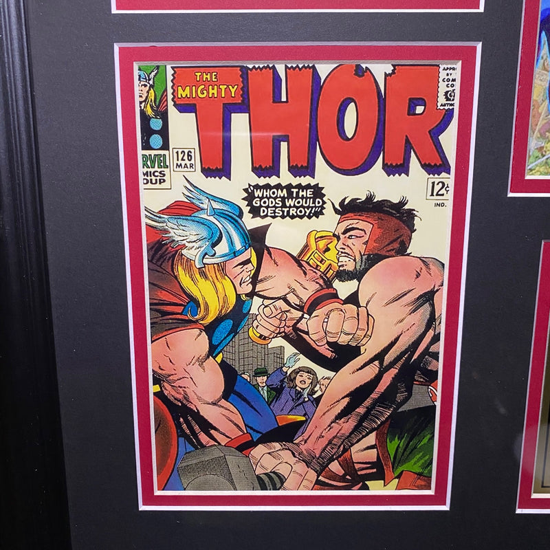 Framed Stan Lee Collage - 28" X 30"