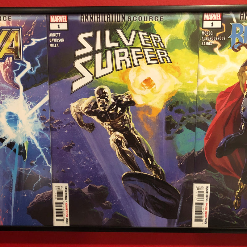 Annihilation Scourge Connecting Cover Set Framed