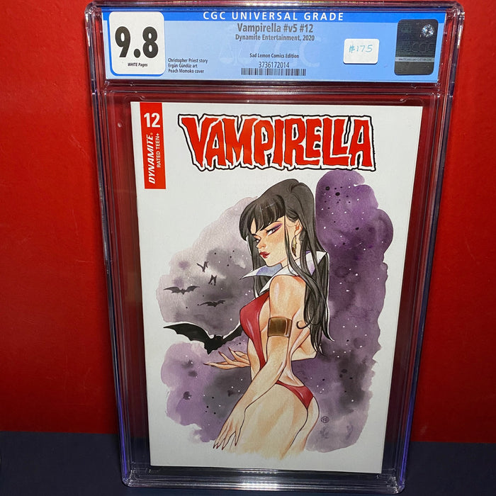 Vampirella, Vol. 7 #12 - Peach Momoko Variant - CGC 9.8