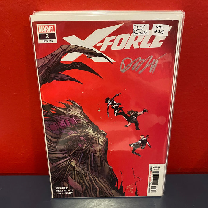 X-Force, Vol. 5 #3 - Signed by Dylan Burnett - NM-