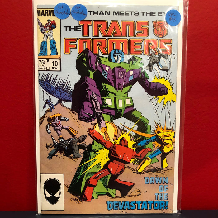 Transformers #10 - 1st Devastator & Constructicons - VF-