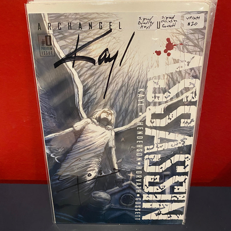 Assassin #0 - Signed by Bradley Kayl & Christian Gossett - VF/NM