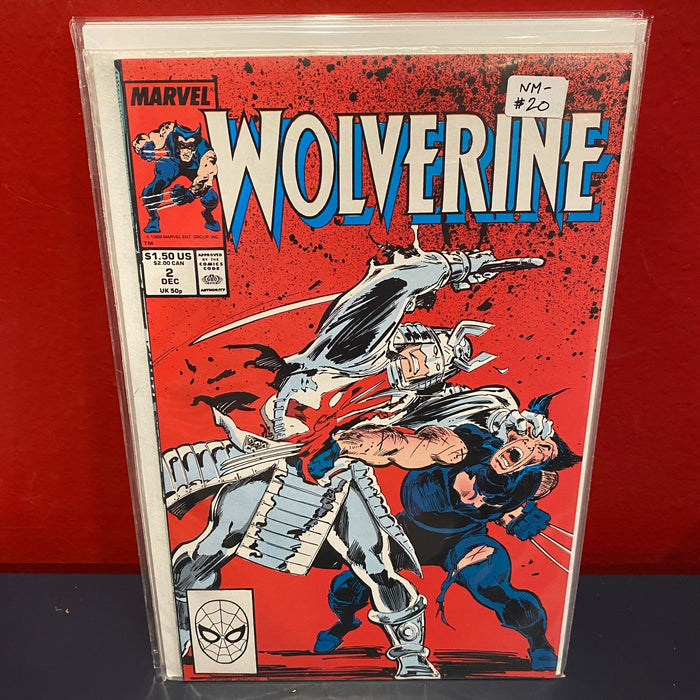 Wolverine, Vol. 2 #2 - NM-