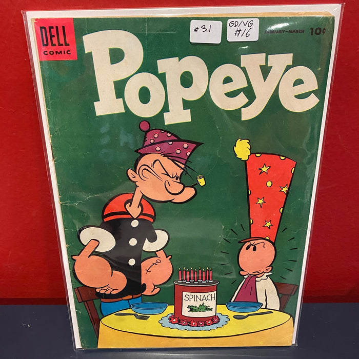 Popeye #31 - GD/VG