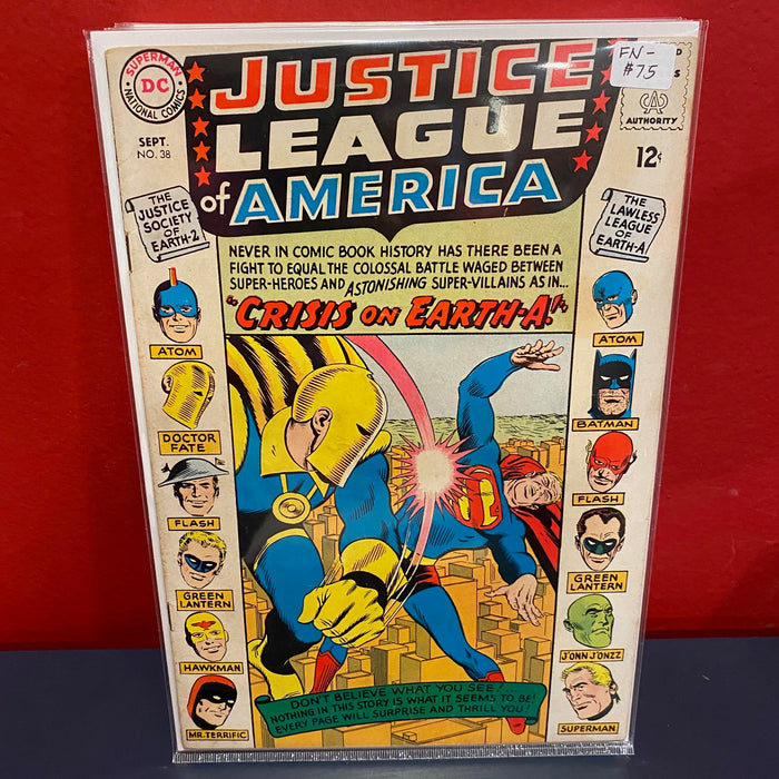 Justice League of America, Vol. 1 #38 - FN-