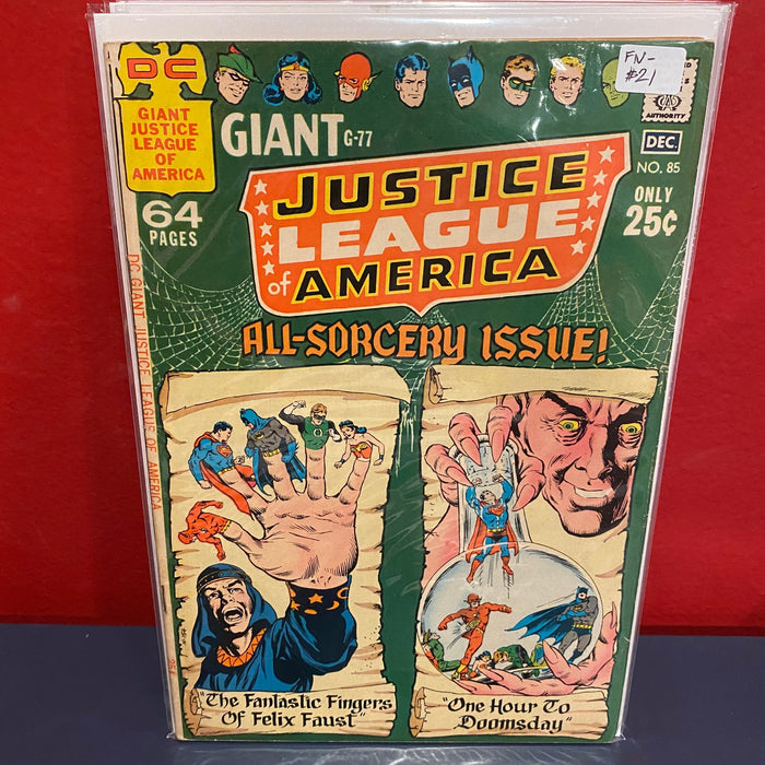 Justice League of America, Vol. 1 #85 - FN-