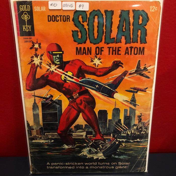 Doctor Solar: Man of the Atom #10 - GD/VG
