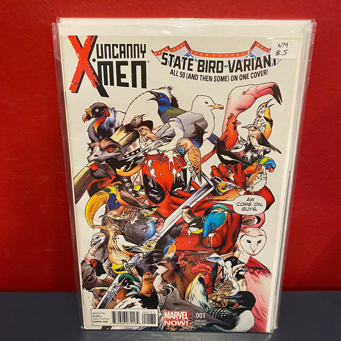 Uncanny X-Men, Vol. 3 #1 - State Bird Variant - NM