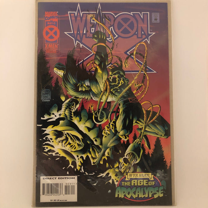 Weapon X, Vol. 1 #3 - NM-