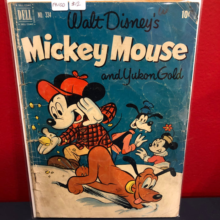Four Color Series II #334 - Mickey Mouse - FR/GD