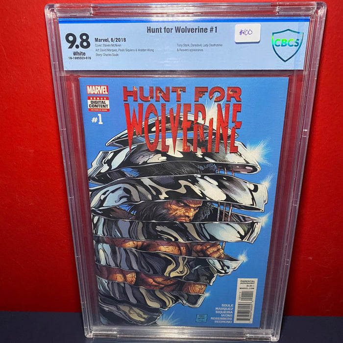 Hunt for Wolverine #1 - CBCS 9.8 (Not CGC)