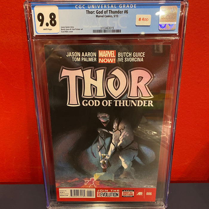 Thor: God of Thunder #6 - Origin of Gorr the God Butcherer/1st Cameo Knull - CGC 9.8