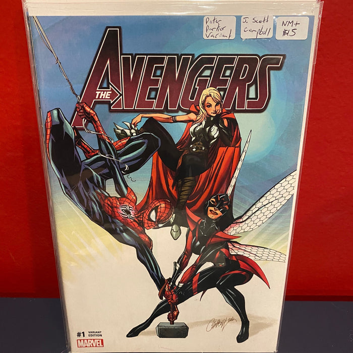 Avengers, The Vol. 7 #1 - Peter Parker J. Scott Campbell Variant - NM+