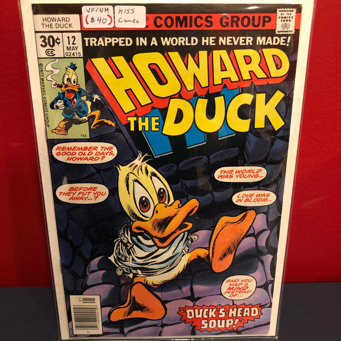 Howard the Duck, Vol. 1 #12 - 1st KISS Cameo - VF/NM