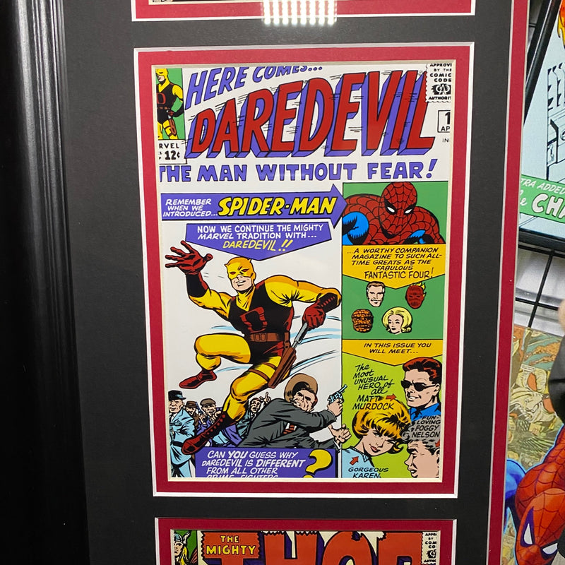 Framed Stan Lee Collage - 28" X 30"