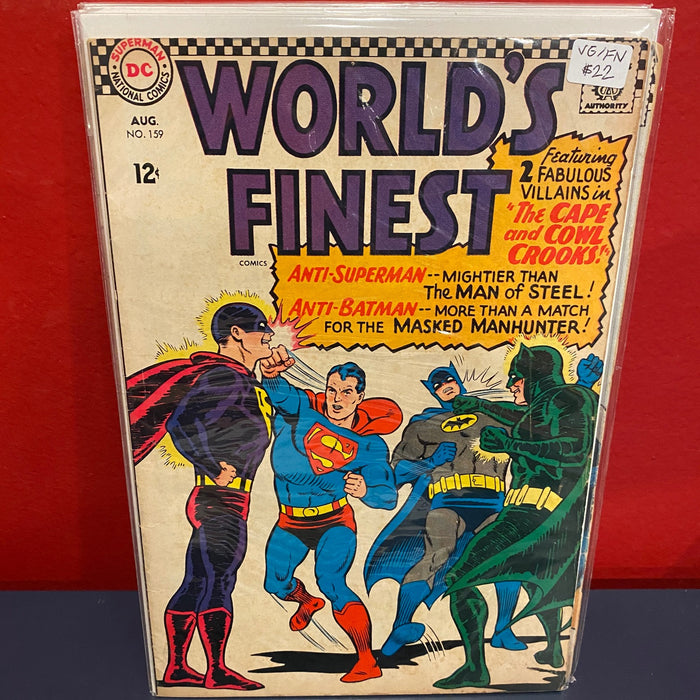 World's Finest Comics #159 - VG/FN