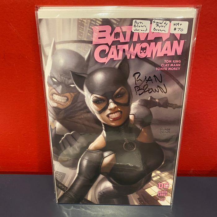 Batman / Catwoman #1 - Ryan Brown Variant Signed by Ryan Brown - NM+