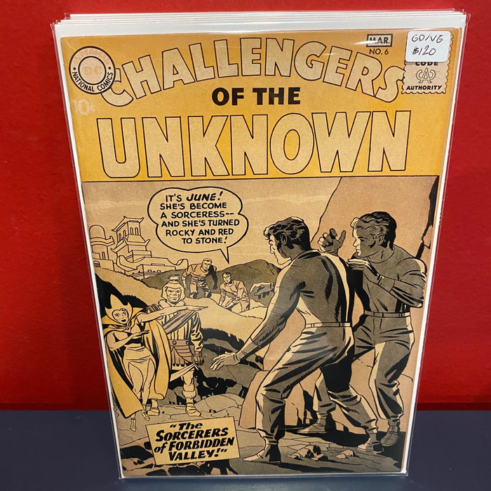 Challengers of the Unknown, Vol. 1 #6 - GD/VG